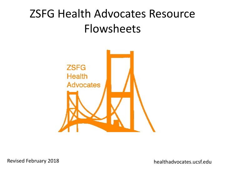 zsfg health advocates resource flowsheets