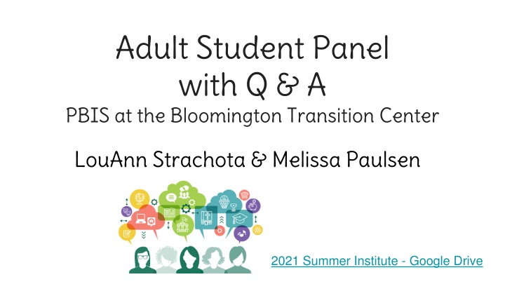 adult student panel with q a pbis