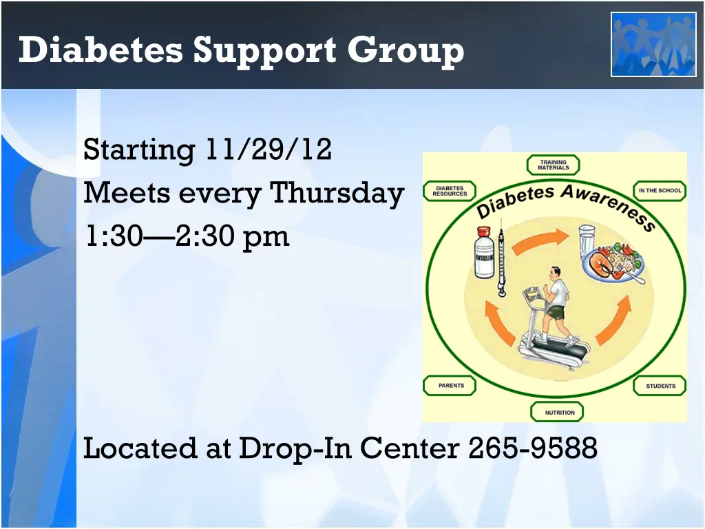 diabetes support group