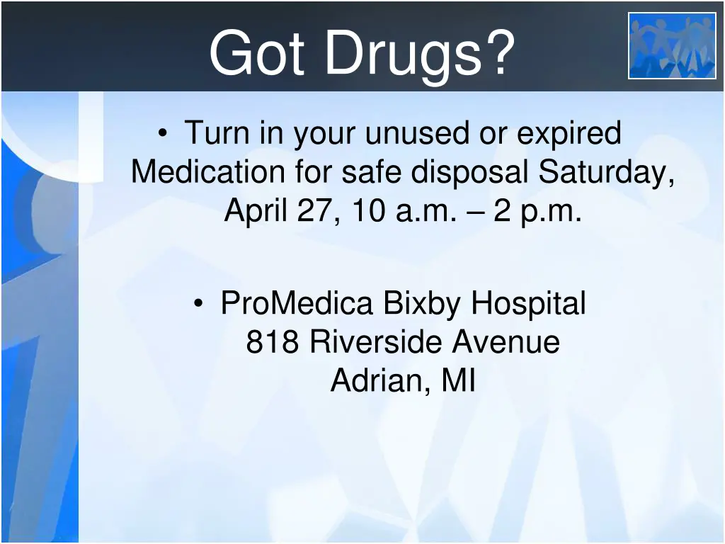 got drugs