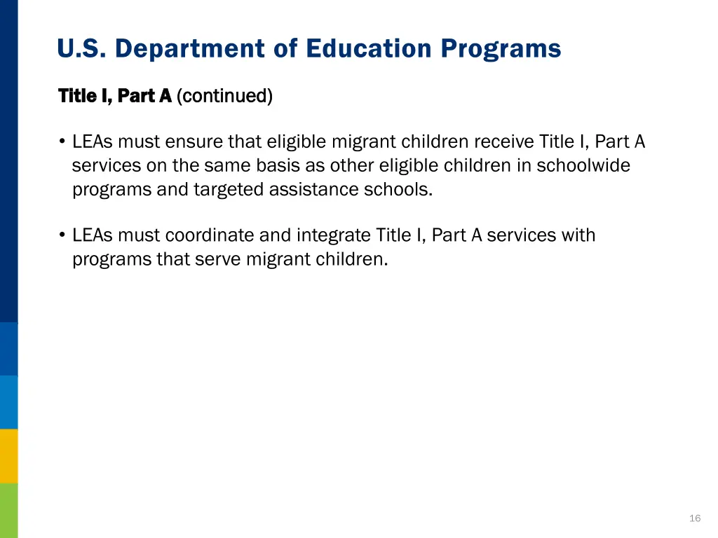 u s department of education programs 1