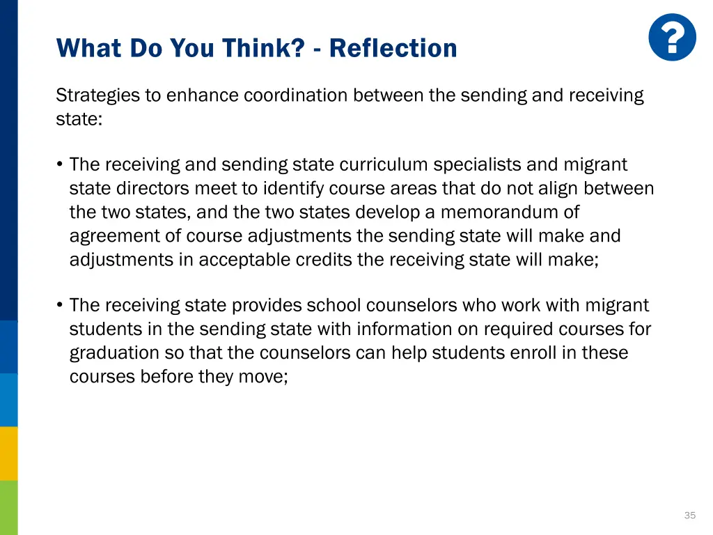 what do you think reflection 2