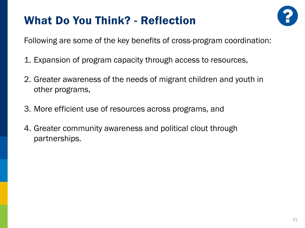 what do you think reflection