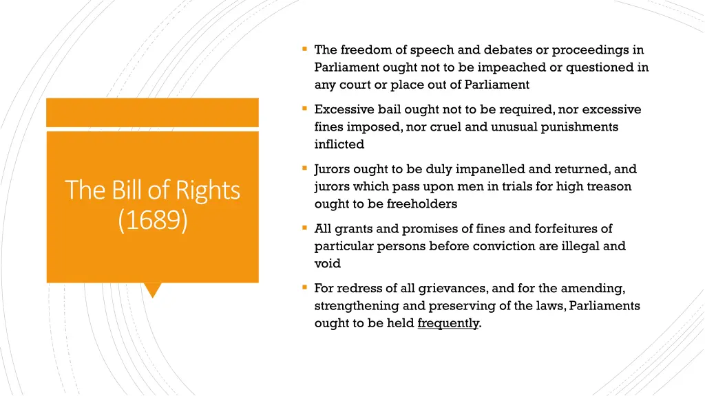 the freedom of speech and debates or proceedings