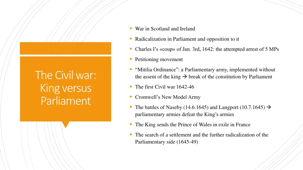 war in scotland and ireland