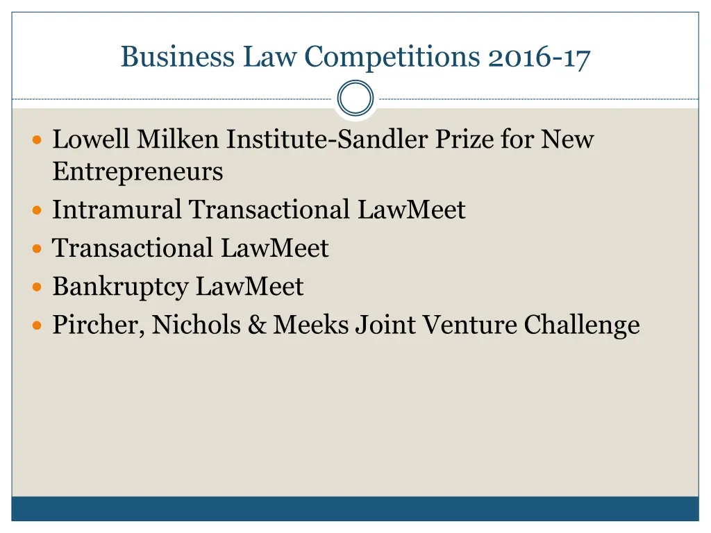 business law competitions 2016 17