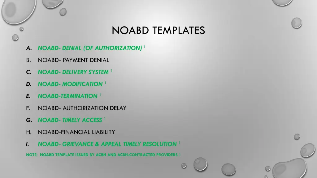 noabd templates