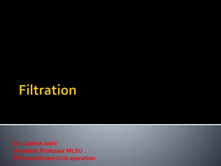 dr garimajoshi assistant professor mlsu b pharm