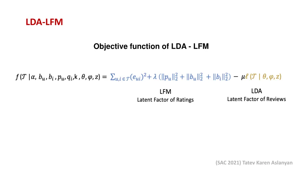 lda lfm