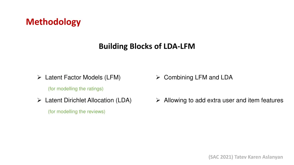 methodology