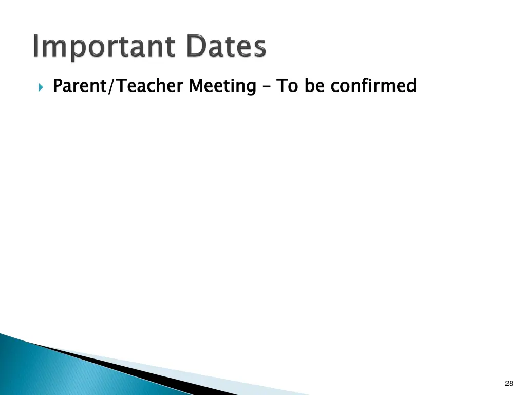 parent teacher meeting