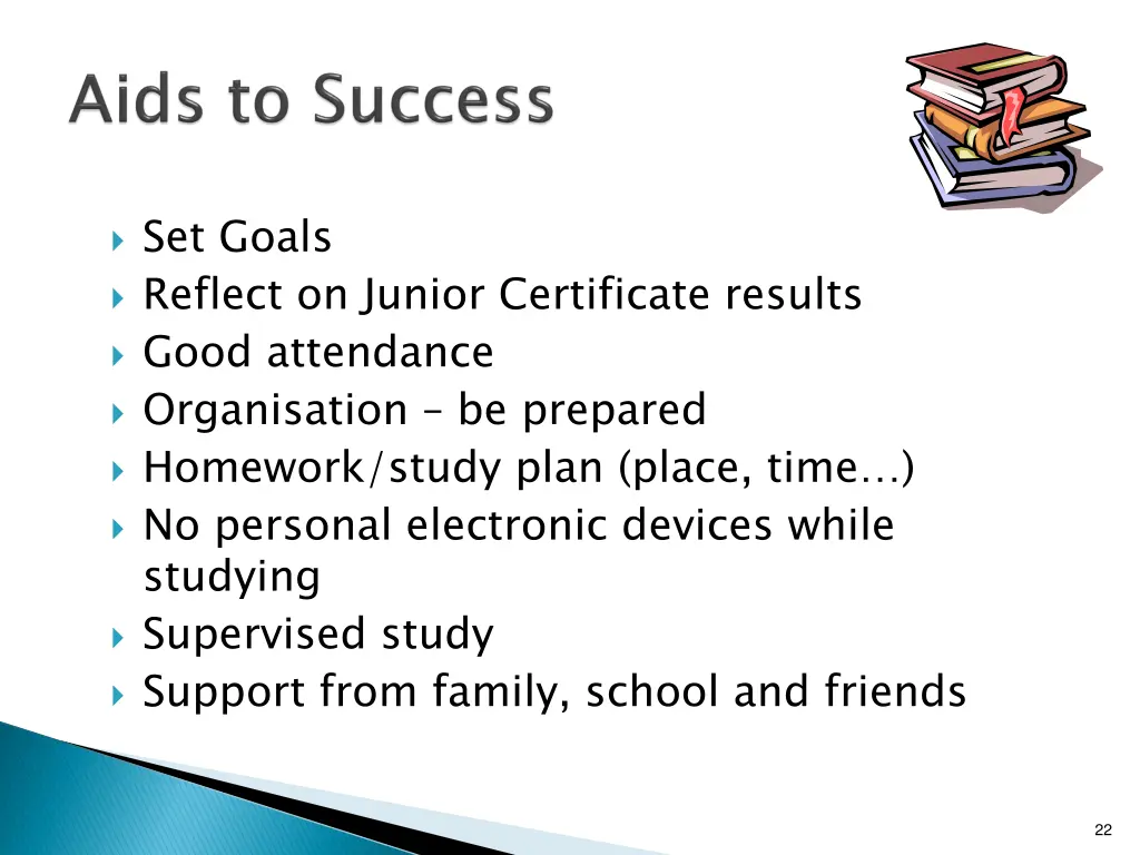 set goals reflect on junior certificate results