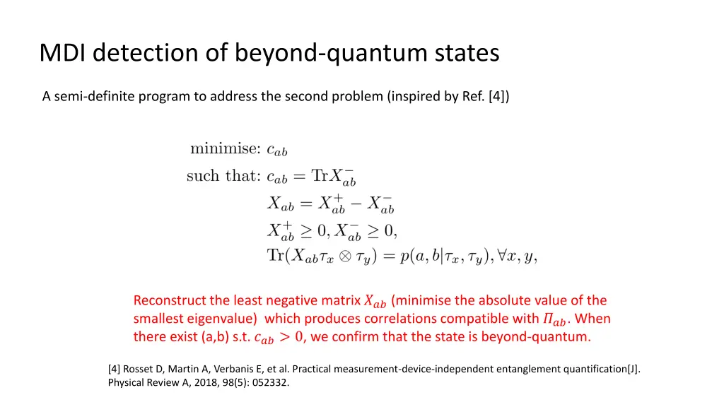 mdi detection of beyond quantum states 2