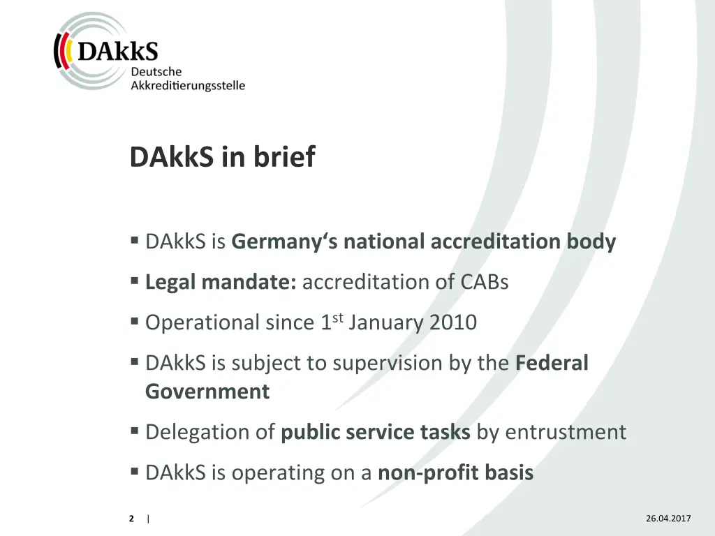 dakks in brief