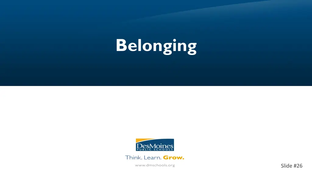 belonging