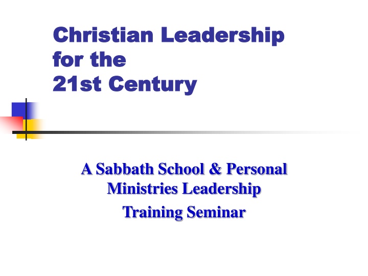 christian leadership christian leadership