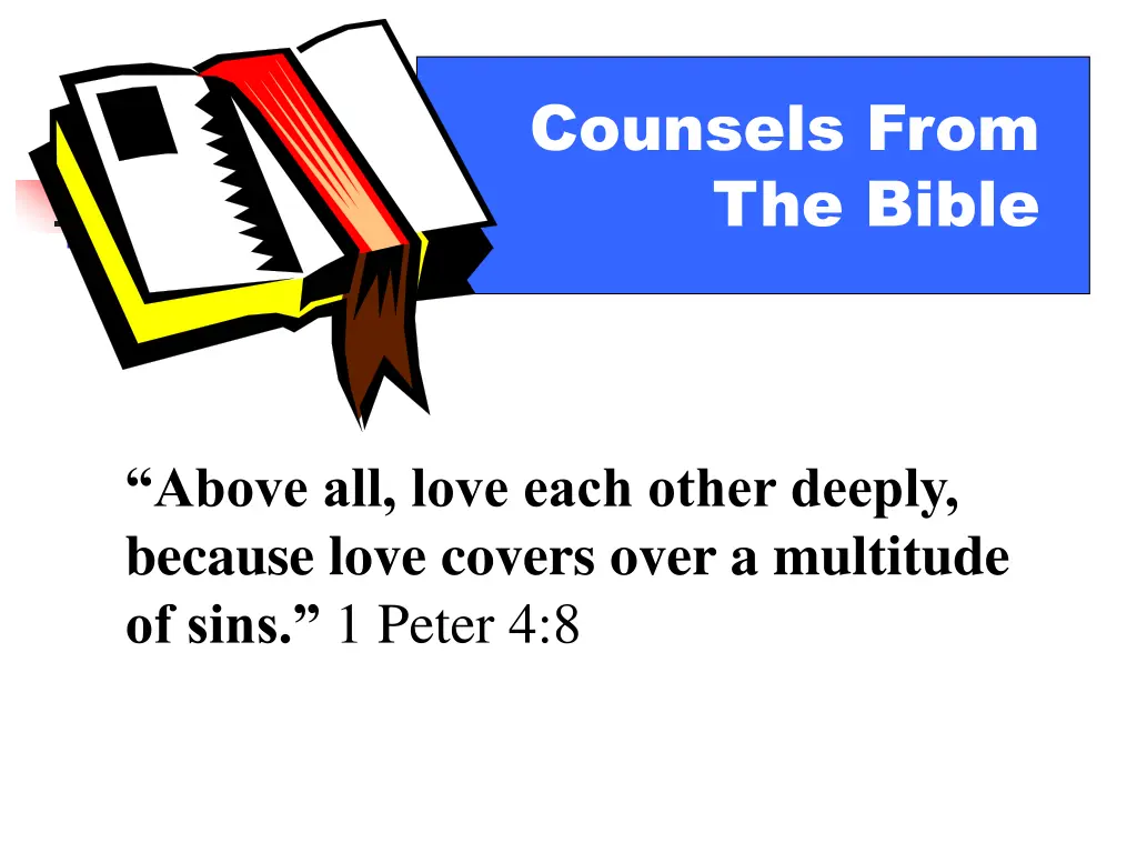 counsels from the bible