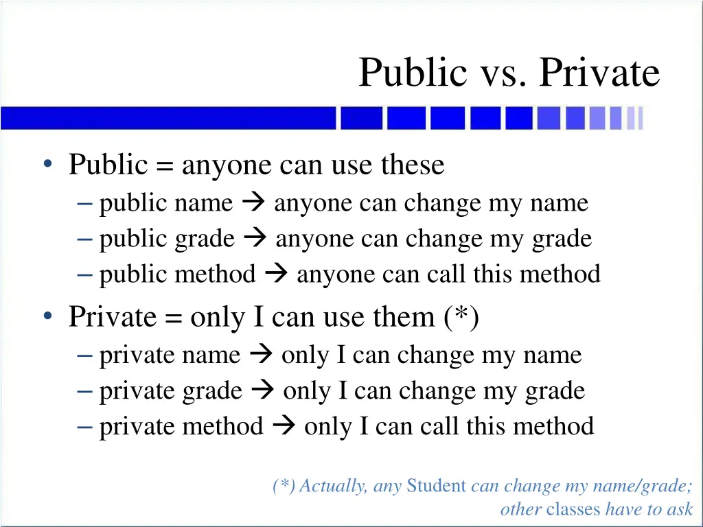 public vs private