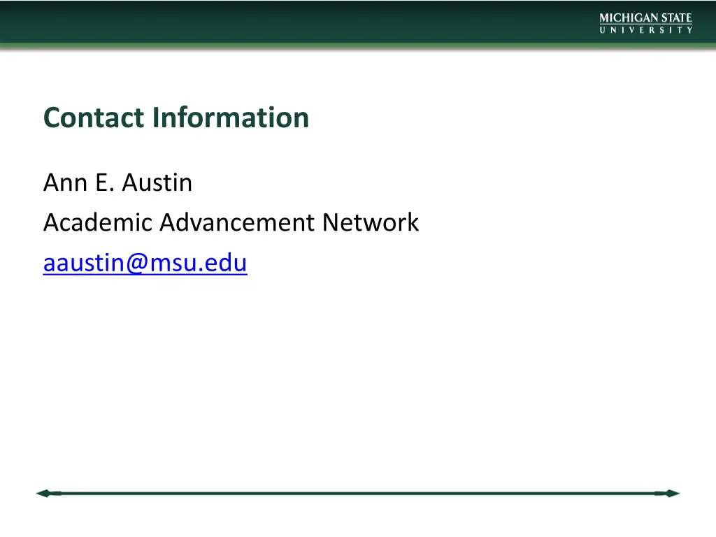 contact information