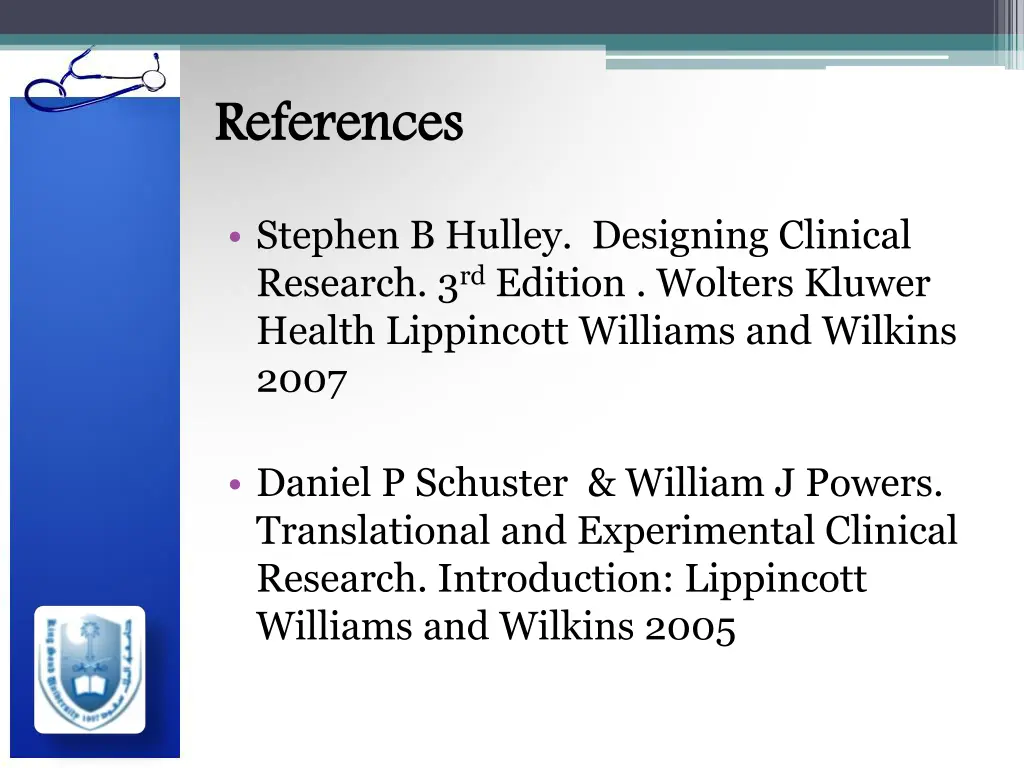 references references