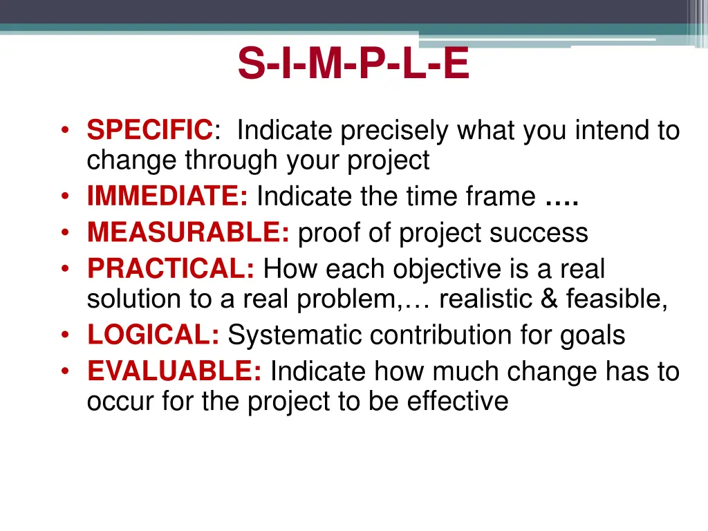 s i m p l e