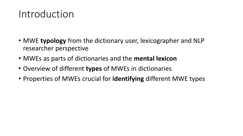 introduction