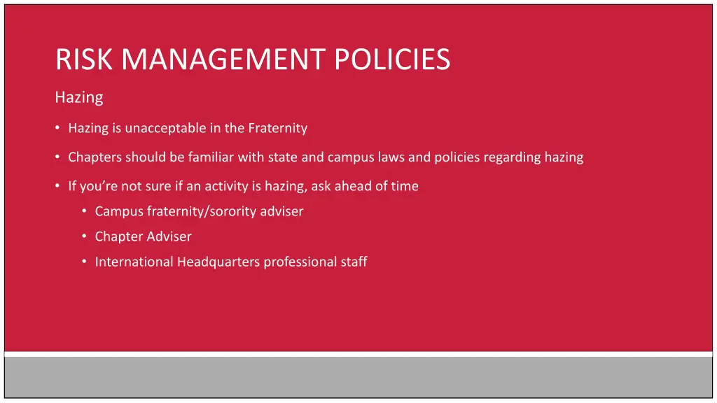 risk management policies 3