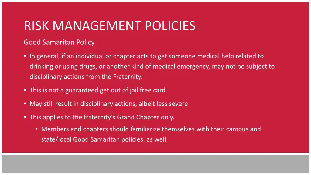risk management policies 7