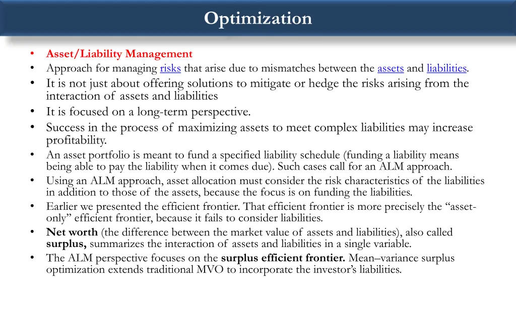 optimization 11