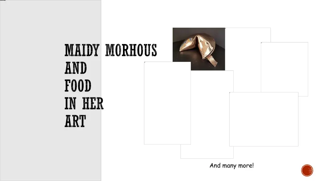 maidy morhous and food in her art 2