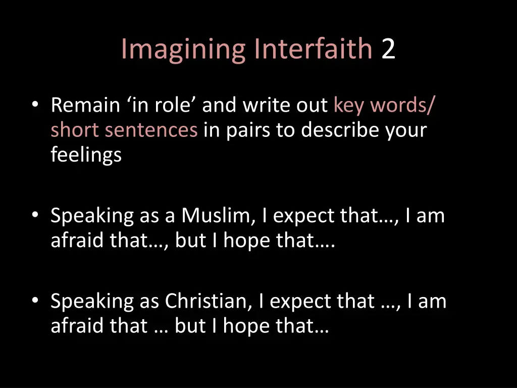 imagining interfaith 2