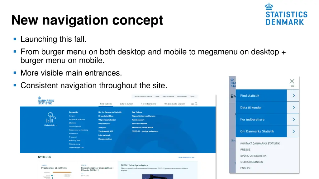 new navigation concept
