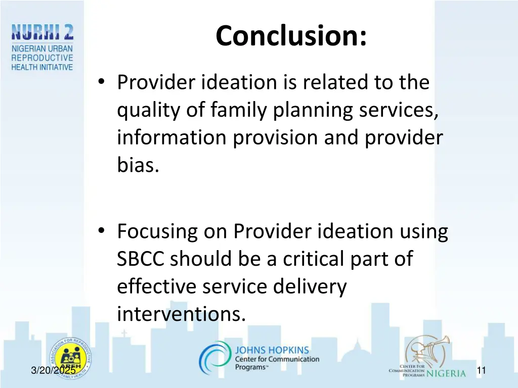 conclusion