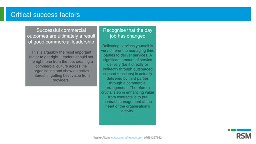 critical success factors 1