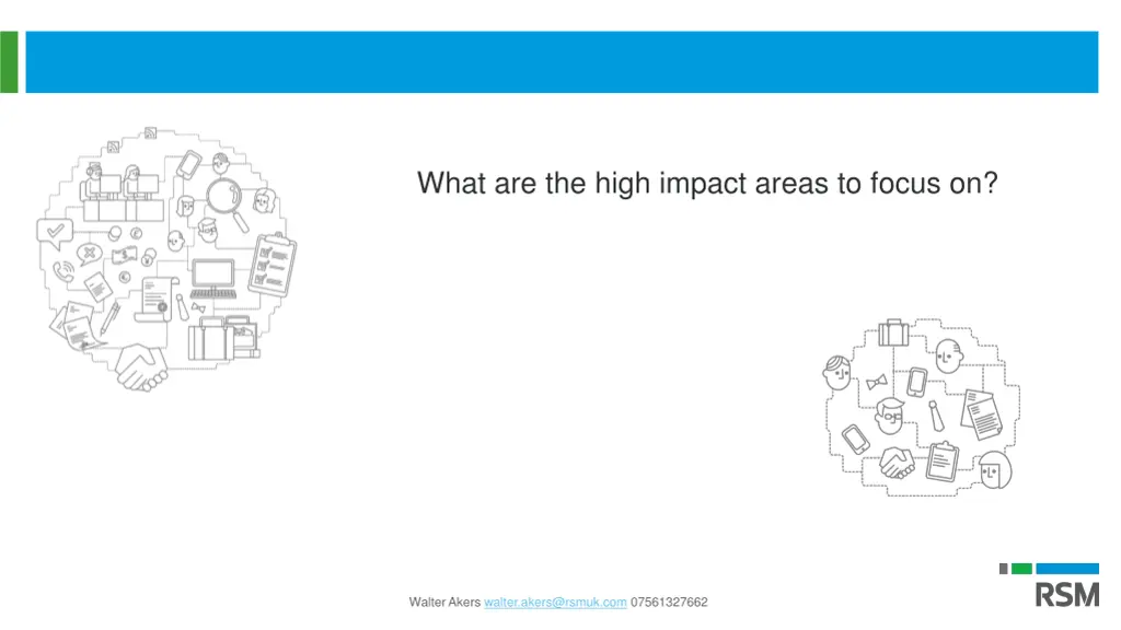 what are the high impact areas to focus on