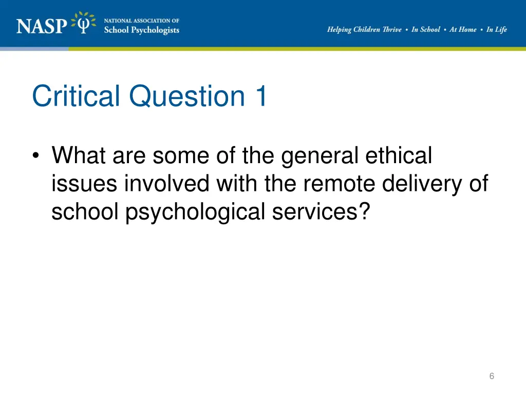 critical question 1