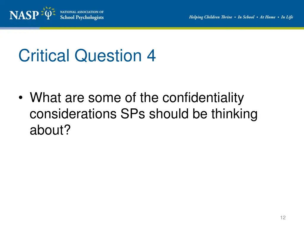 critical question 4