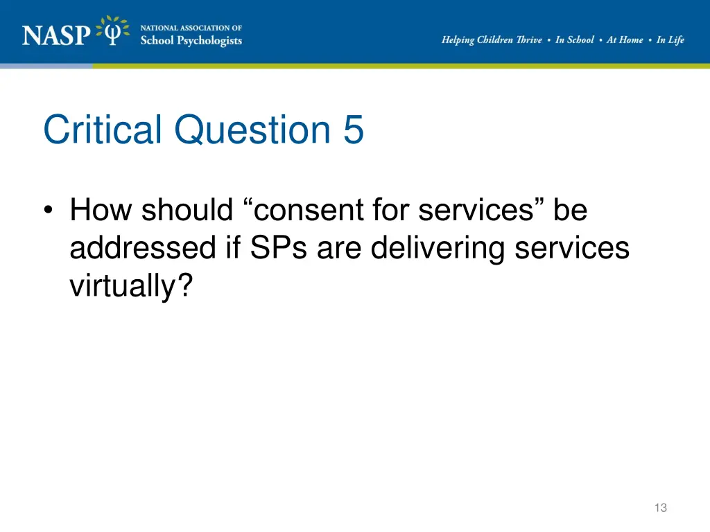 critical question 5