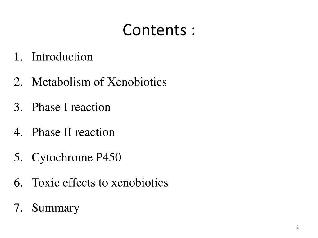 contents