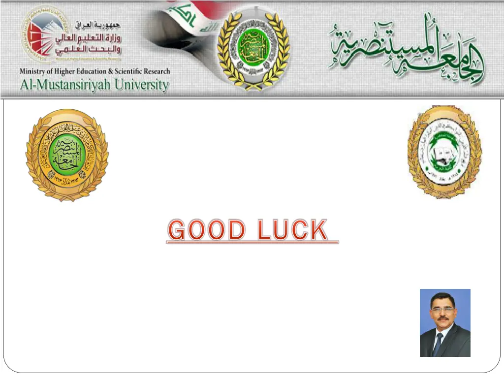 good luck good luck