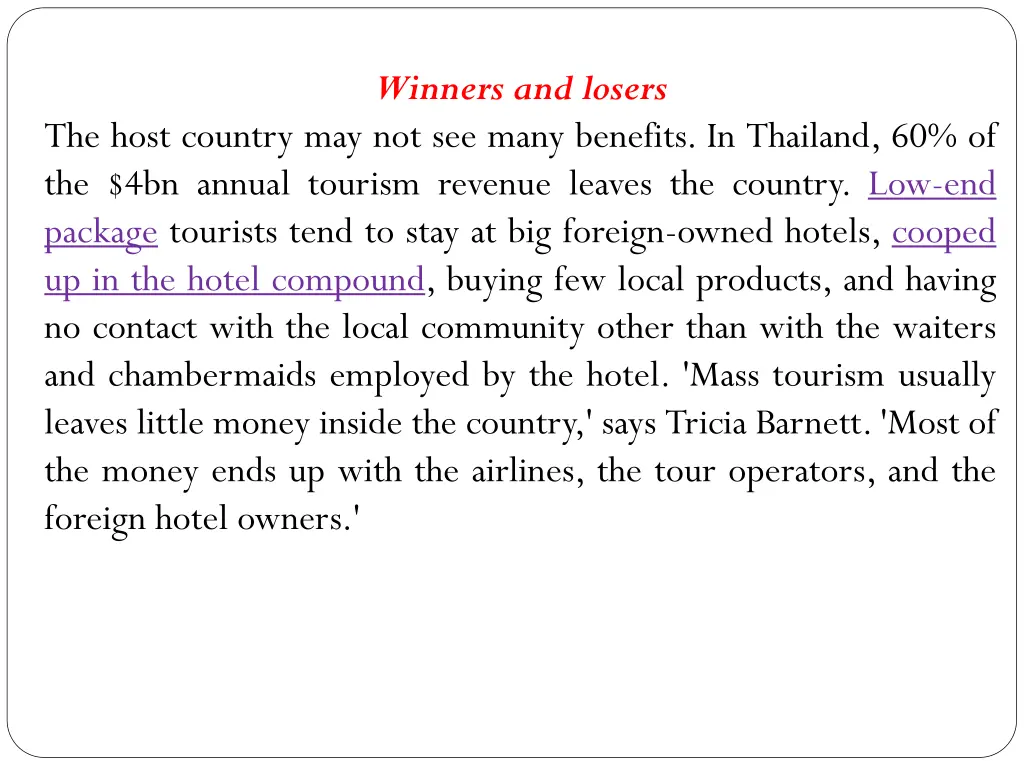 winners and losers