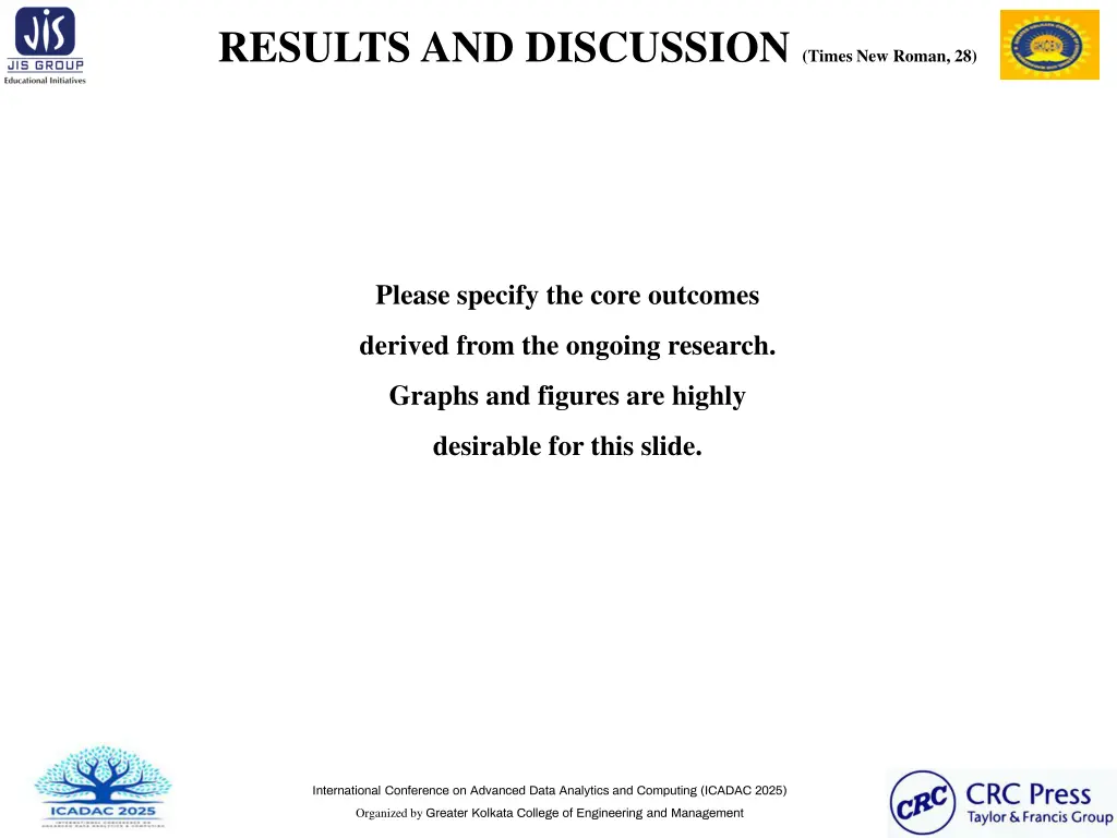 results and discussion times new roman 28