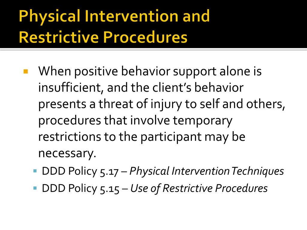 when positive behavior support alone