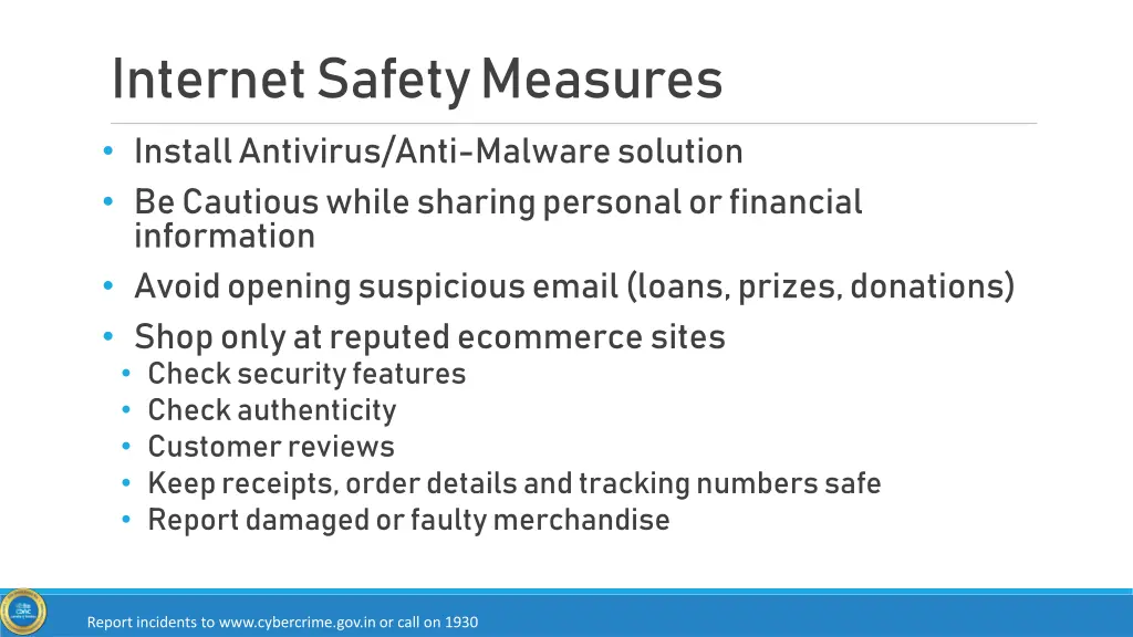 internet safety measures