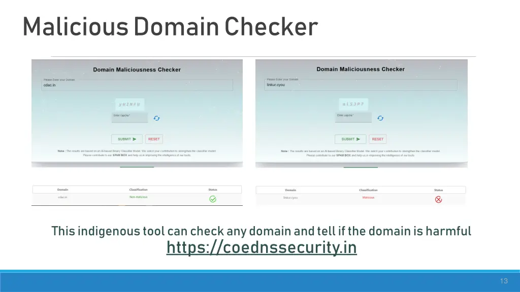 malicious domain checker