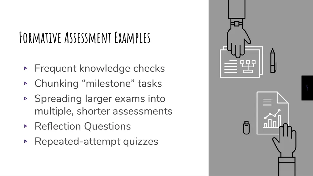 formative assessment examples