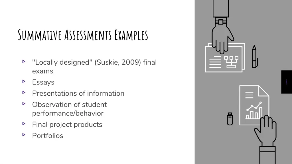 summative assessments examples