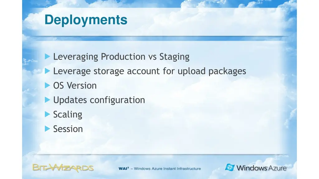 deployments