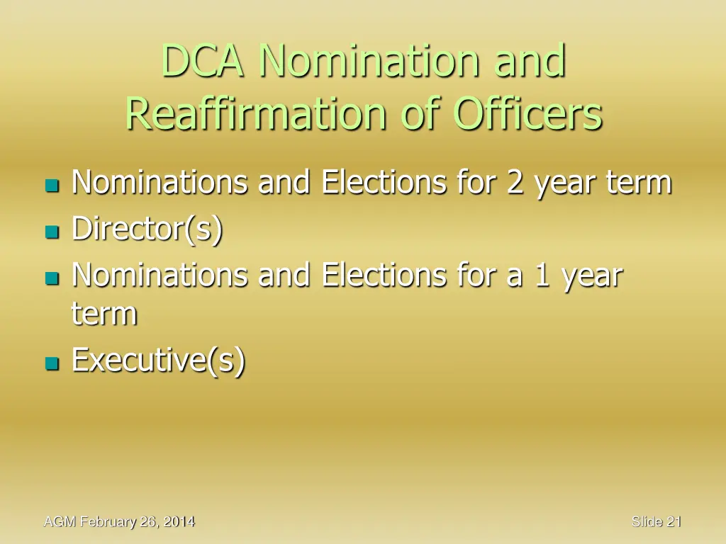 dca nomination and reaffirmation of officers 1