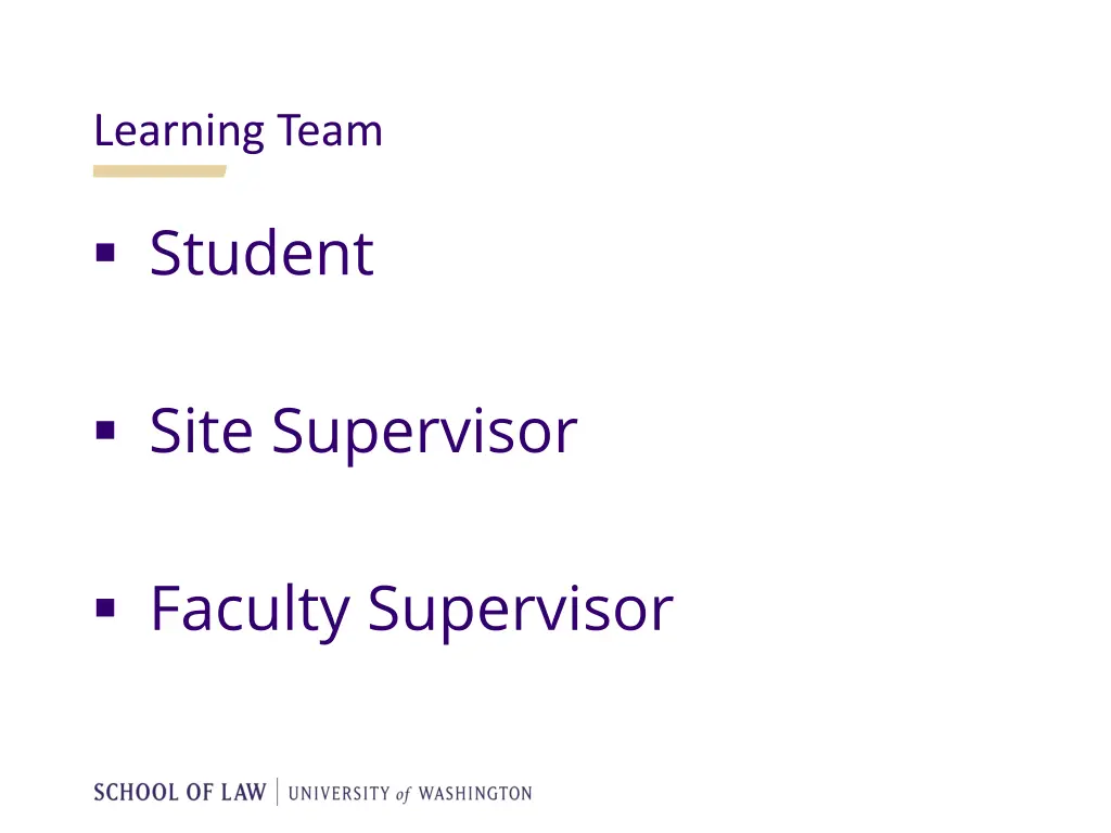learning team